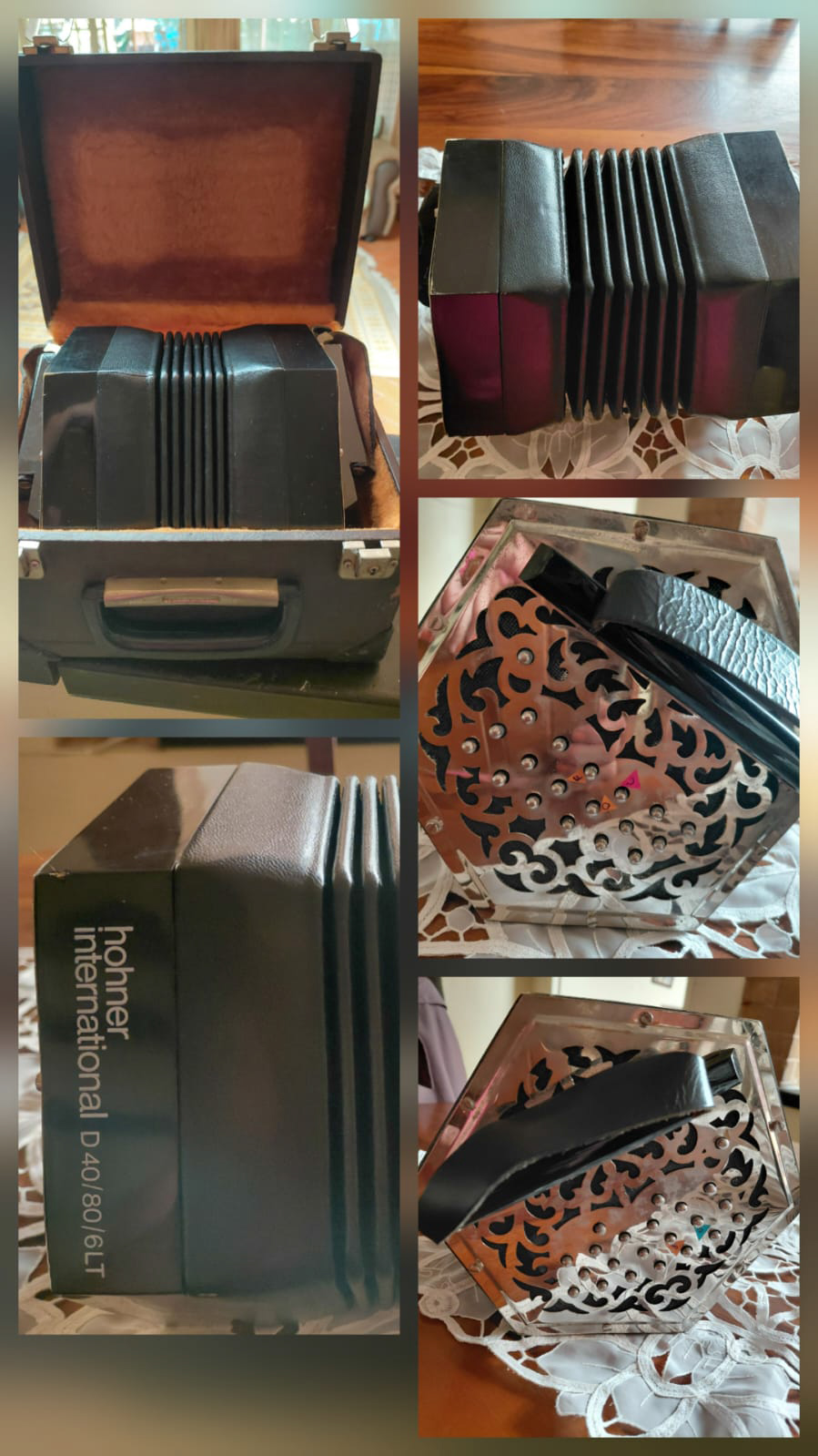 Hohner 40-Button Anglo Concertina